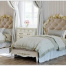 Купить Кровать с мягким изголовьем 90*190 Romantic R409-K02-AG-B01 с доставкой по России по цене производителя можно в магазине Другая Мебель в Москве