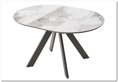 Стол БОНЖУР 100 PANDORA LIGHT, керамика / ЛАТТЕ каркас