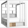 Купить Кровать со шкафом библиотечным и балдахином с основанием 160x200 4You by VOX с доставкой по России по цене производителя можно в магазине Другая Мебель в Москве
