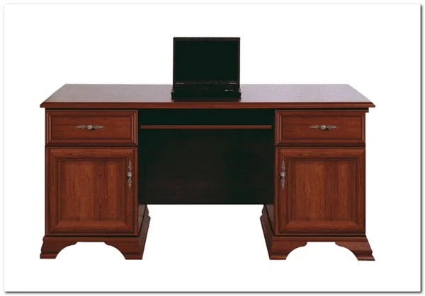 Стол письменный Кентаки каштан BIU2D2S БРВ