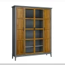 Шкаф для книг Квадро-С 422Ф из массива сосны