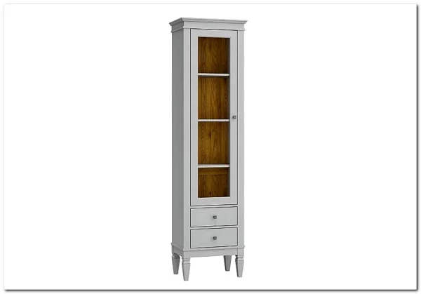 Шкаф для посуды Ольса-С 102Л из массива сосны