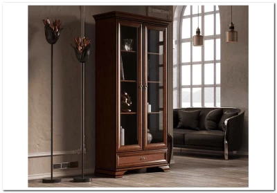 Витрина Кентаки REG2W1S каштан БРВ