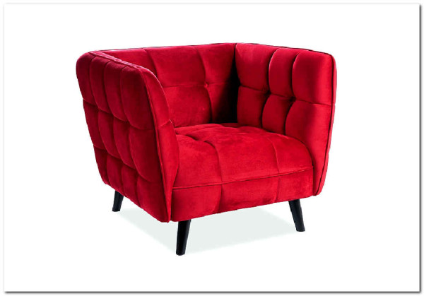 Кресло Signal CASTELLO 1 Velvet Bluvel 59 (бордовый) Кресло Signal CASTELLO 1 Velvet Bluvel 59 (бордовый)