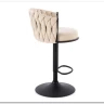 Стул барный Halmar H125 (бежевый/черный)