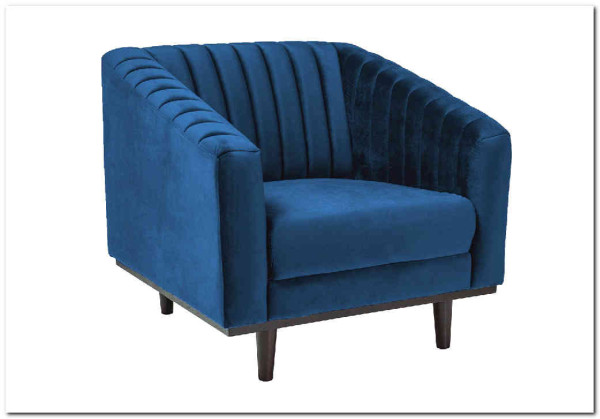 Кресло ASPREY 1 Velvet Bluvel 86  Signal (синий) Кресло ASPREY 1 Velvet Bluvel 86  Signal (синий)